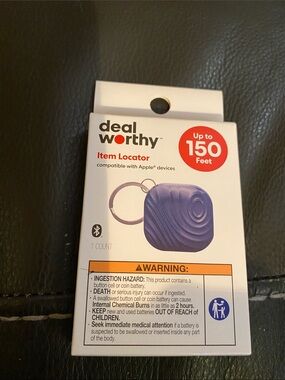 Target Deal Worthy Purple Item Locator Keychain